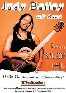 Judy Bailey und Band - Konzert - Rosenheim