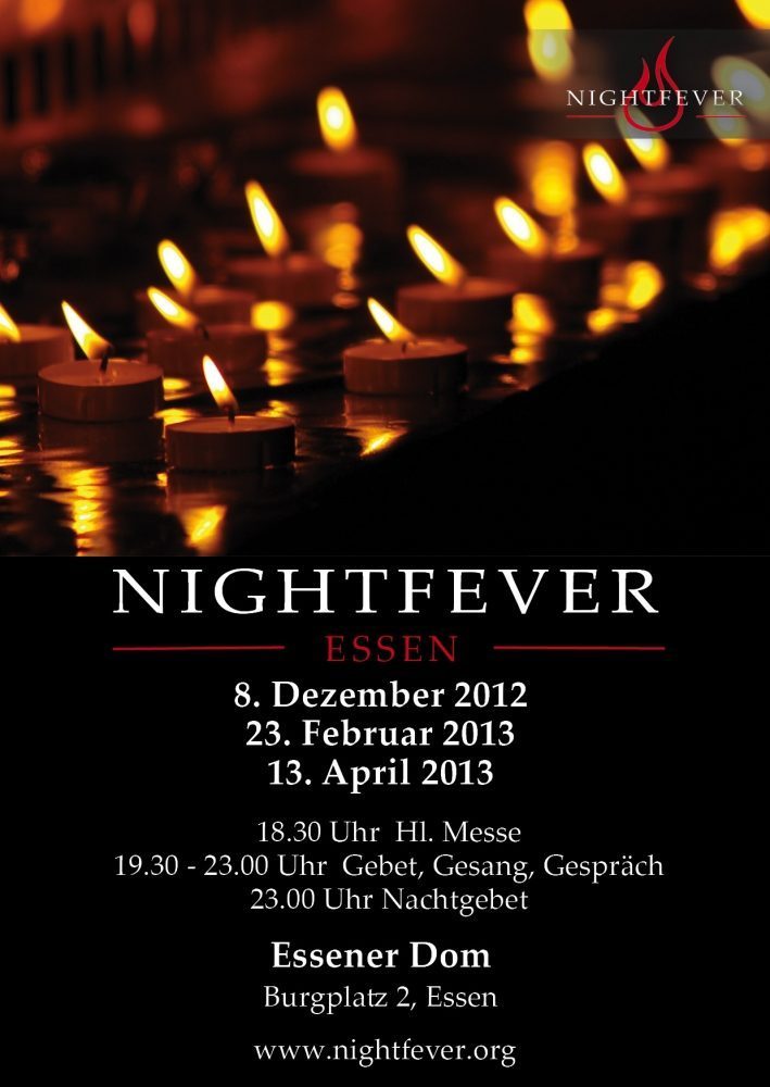 Nightfever Essen - besonderer Gottesdienst - Essen