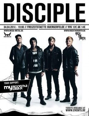 DISCIPLE (USA) live in Oldenburg!, Konzert, Oldenburg, Niedersachsen