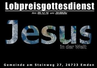 Lobpreisgottesdienst, besonderer Gottesdienst, Emden, Niedersachsen