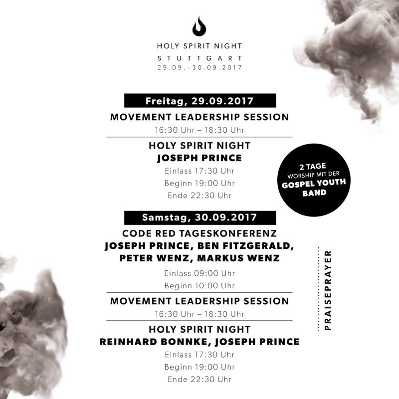 HOLY SPIRIT NIGHT Stuttgart - Großveranstaltung - Stuttgart