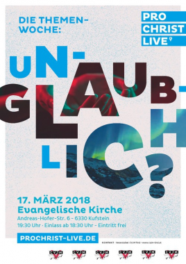 ProChrist, Kleines oder selbst organisiertes Event, Kufstein, Tirol