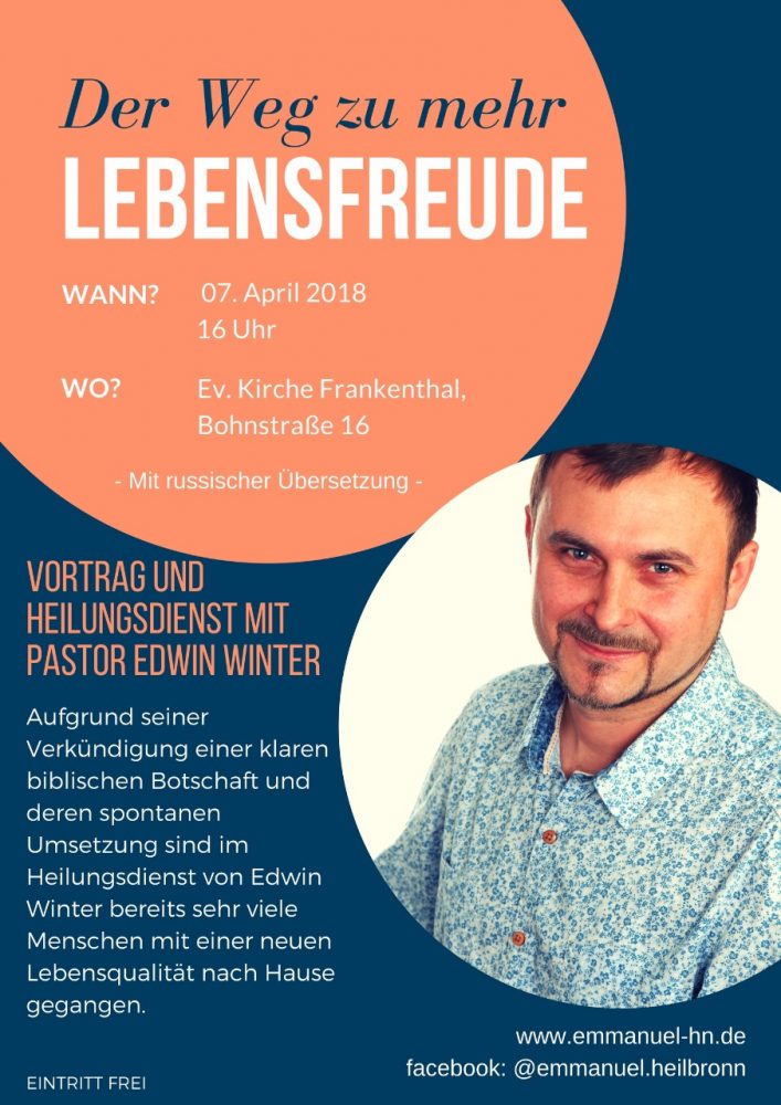 Lebensfreude - Seminar - Frankenthal