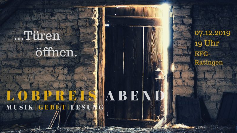 Lobpreisabend - besonderer Gottesdienst - Ratingen