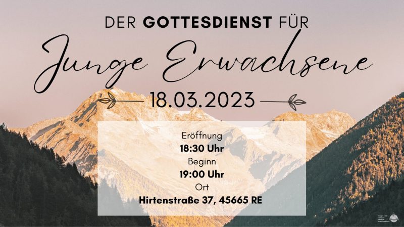 Junger Erwachsenen Gottesdienst - besonderer Gottesdienst - Recklinghausen