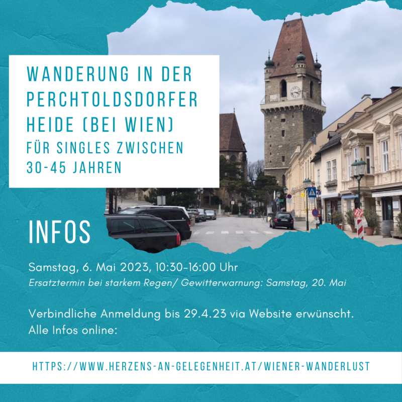 Wiener Wanderlust - Kleines oder selbst organisiertes Event - Perchtoldsdorfer Heide