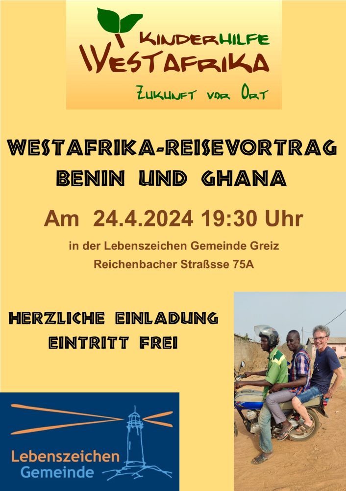 Westafrika-Reisevortrag -  Benin und Ghana - Konferenz - Greiz