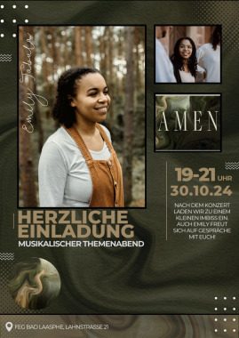 🎵 Konzert mit Emily Tabula🎶, Konzert, Bad Laasphe, Nordrhein-Westfalen