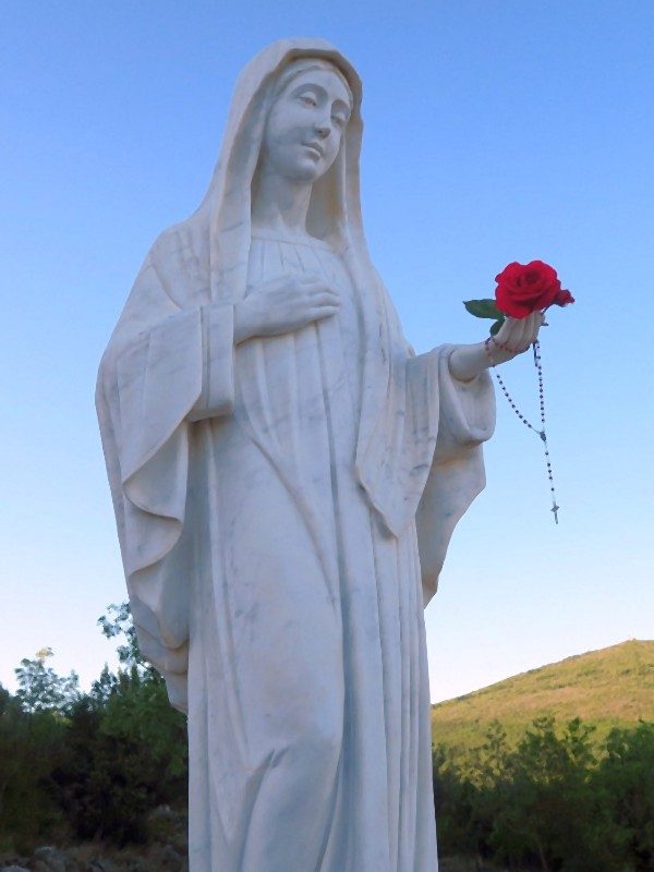 Maria Medjugorje: Medjugorje, Gospa, Muttergottes, Maria, Rosenkranz